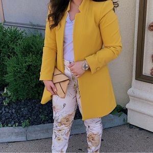 Zara Yellow Blazer